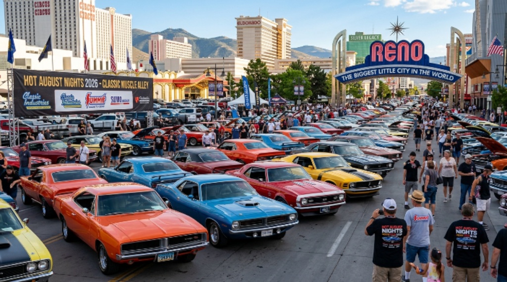 Hot August Nights Reno Nevada 2026: Dates, Schedule, Cars and Visitor Guide