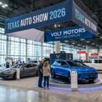 Texas Auto Show 2026 new car display at convention center