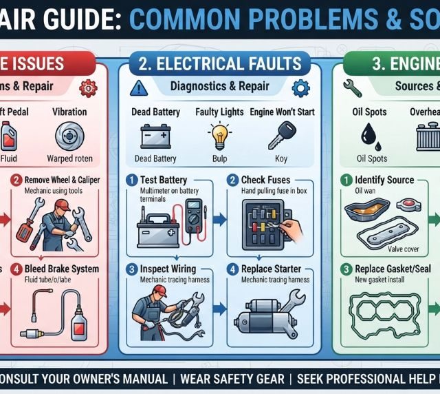 Car Repair Guide: Common Problems, Costs And Maintenance Solutions