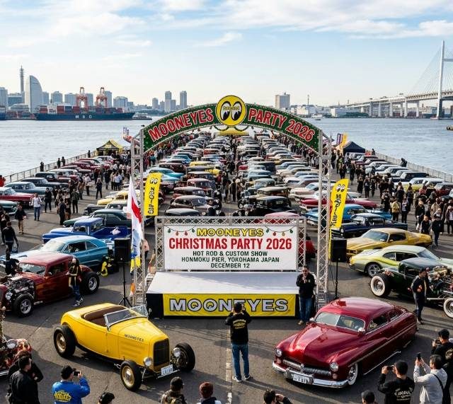 MOONEYES Christmas Party 2026: Dates, Tickets, Car Show, and Drag Racing