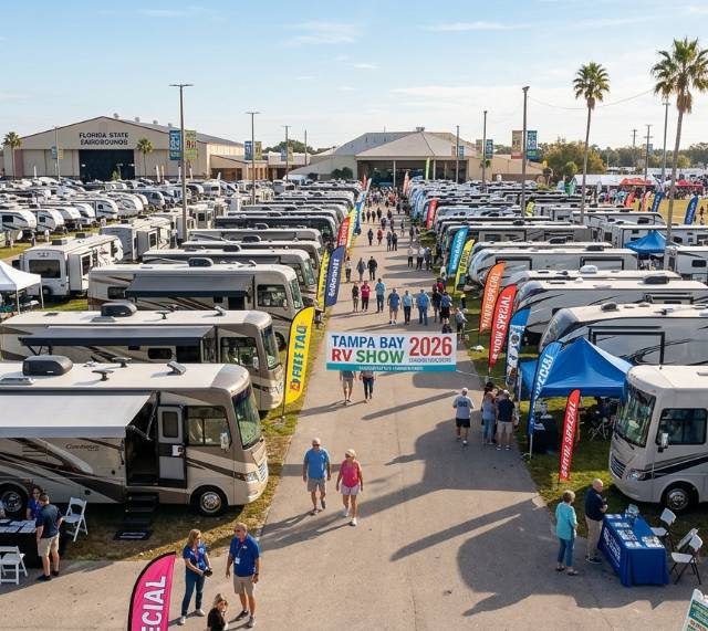 Tampa Bay RV Show 2026: What to Expect, Tickets, Attractions and Visitor Tips